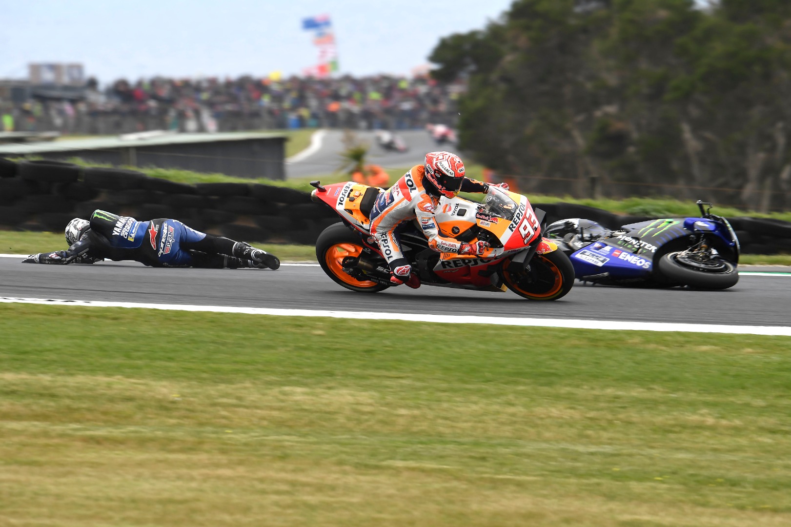 Marc Márquez: “Soy así, lo intento aunque esté perdido y hoy ha salido bien