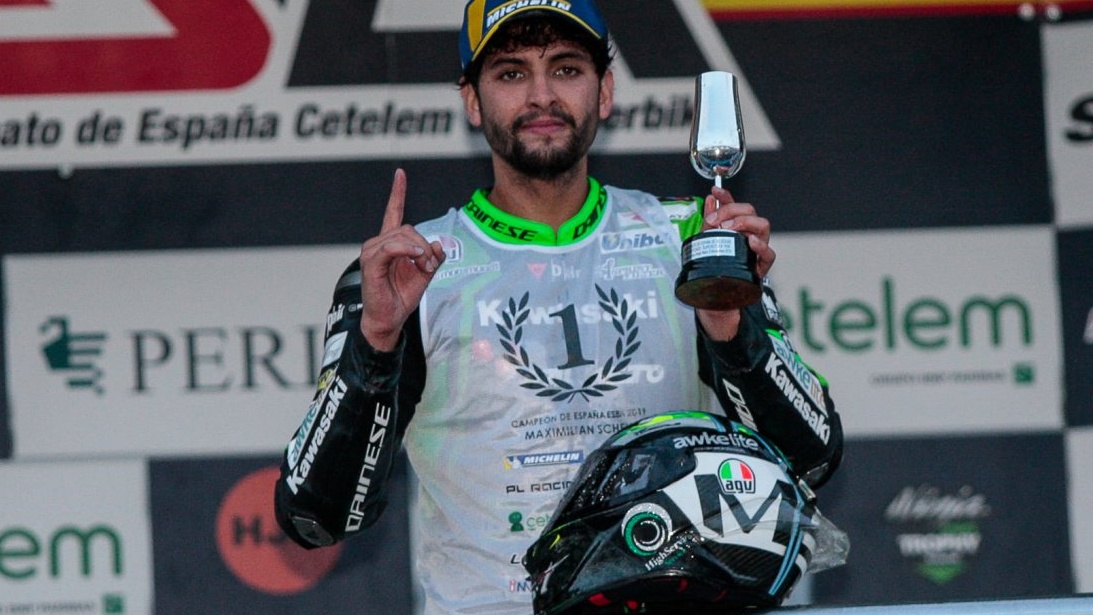 ESBK Jerez: Maxi Scheib campeón de Superbike y Óscar Gutiérrez de Supersport