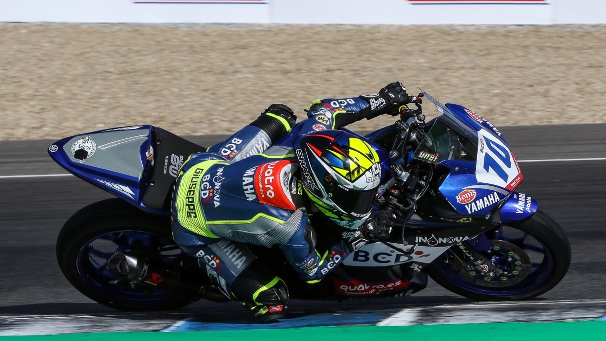 ESBK Jerez: Maxi Scheib campeón de Superbike y Óscar Gutiérrez de Supersport