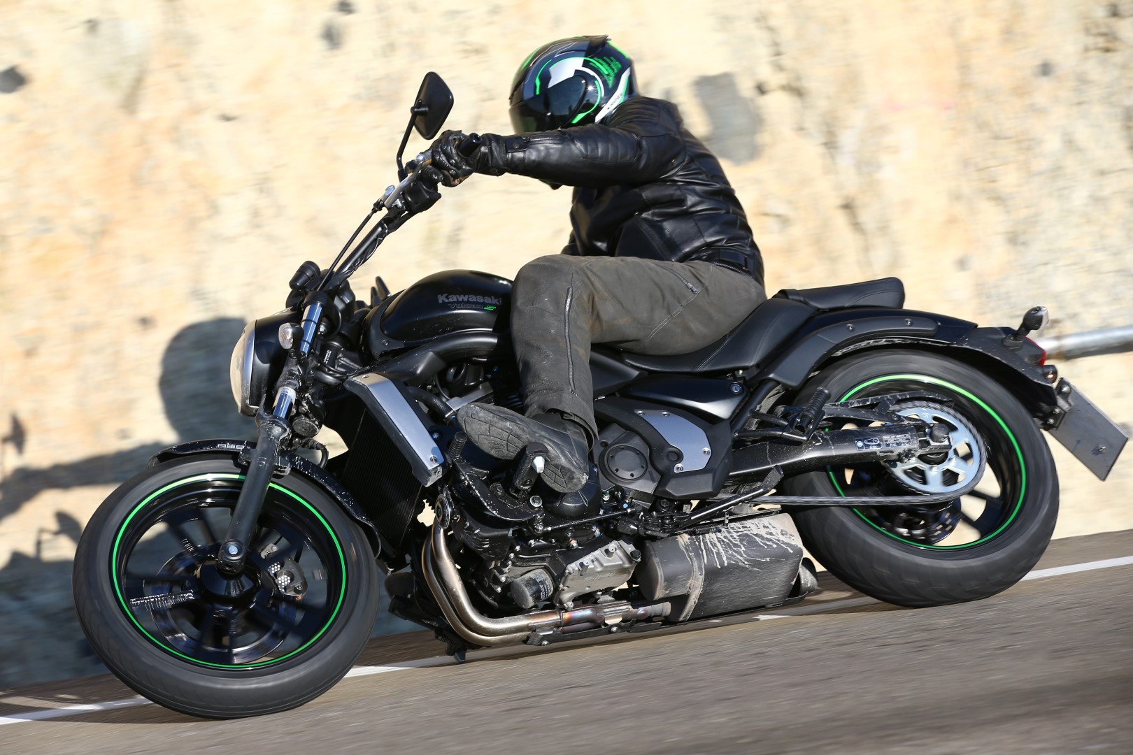 Kawasaki Vulcan S. Prueba