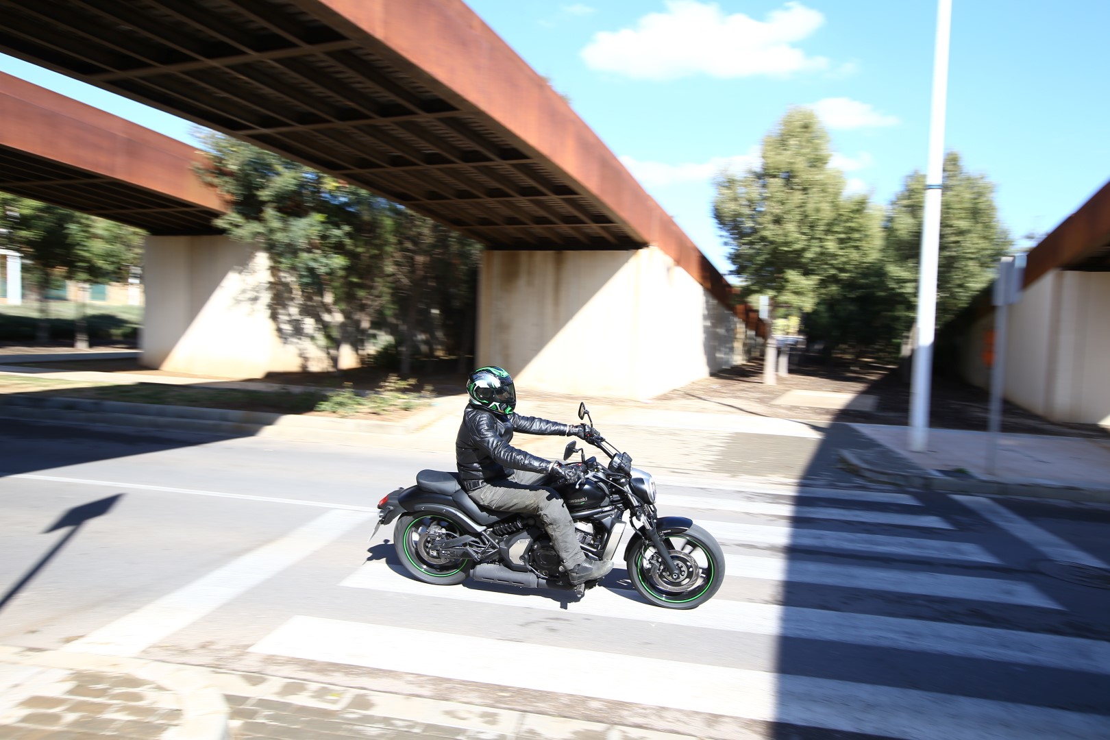 Kawasaki Vulcan S. Prueba