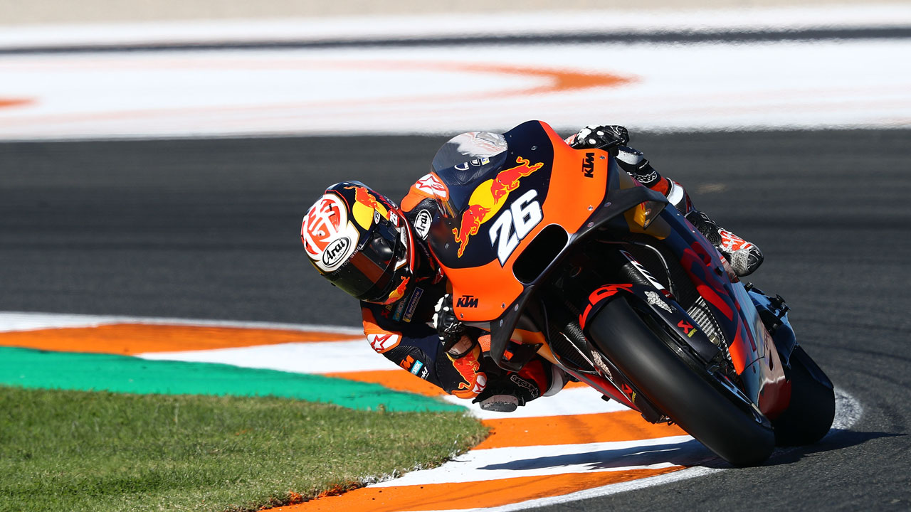 Pol Espargaró sobre el nuevo chasis KTM: “80% tubular y 20% viga