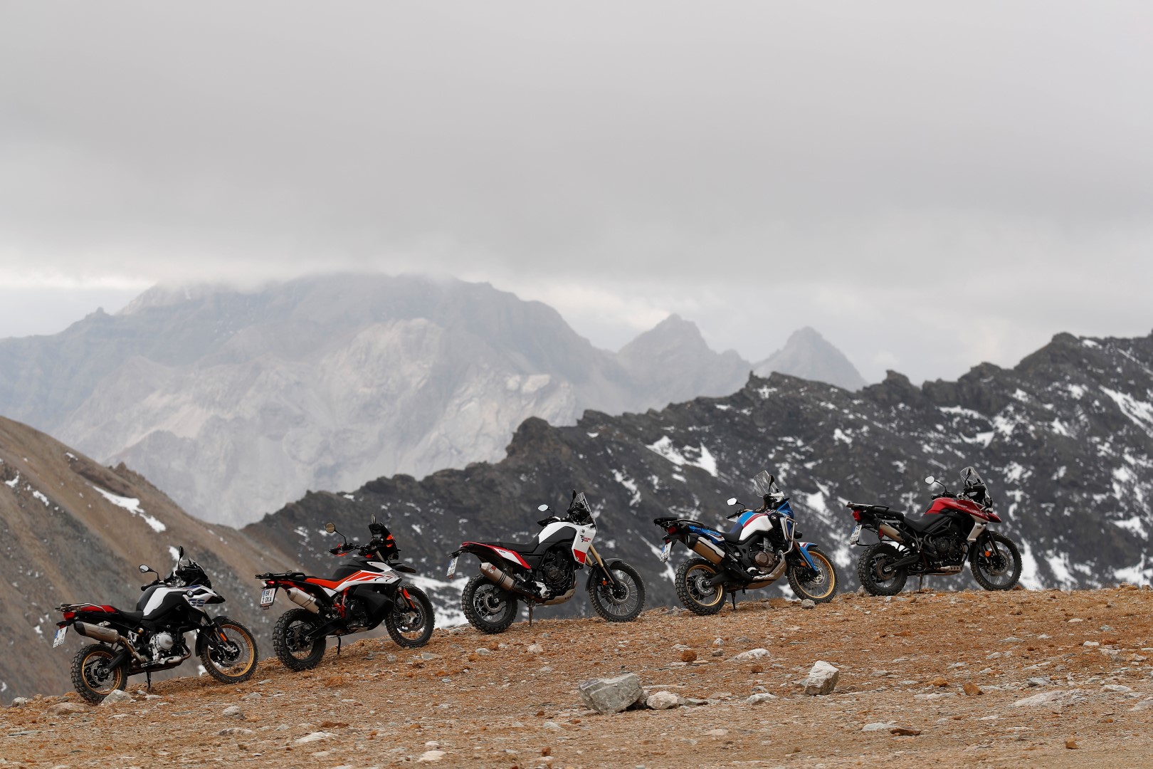 Comparativa trail: BMW F 850 GS, Honda CRF1000L África Twin, KTM 790 Adventure R, Triumph Tiger 800 XCA. Yamaha Ténéré 700