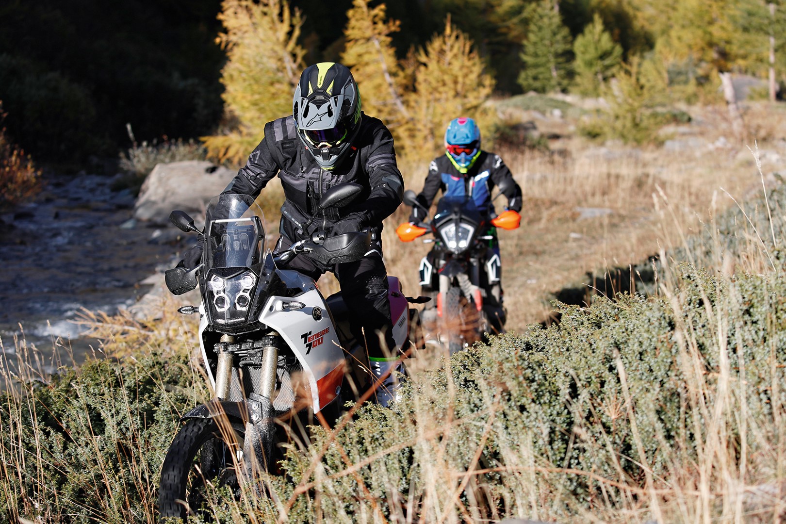 Comparativa trail: BMW F 850 GS, Honda CRF1000L África Twin, KTM 790 Adventure R, Triumph Tiger 800 XCA. Yamaha Ténéré 700