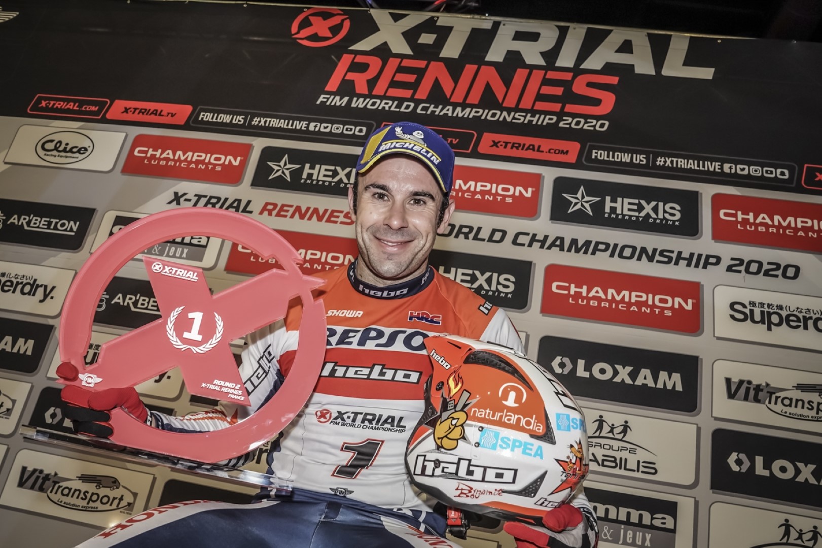 Toni Bou conquista su segundo triunfo en el Mundial XTrial 2020