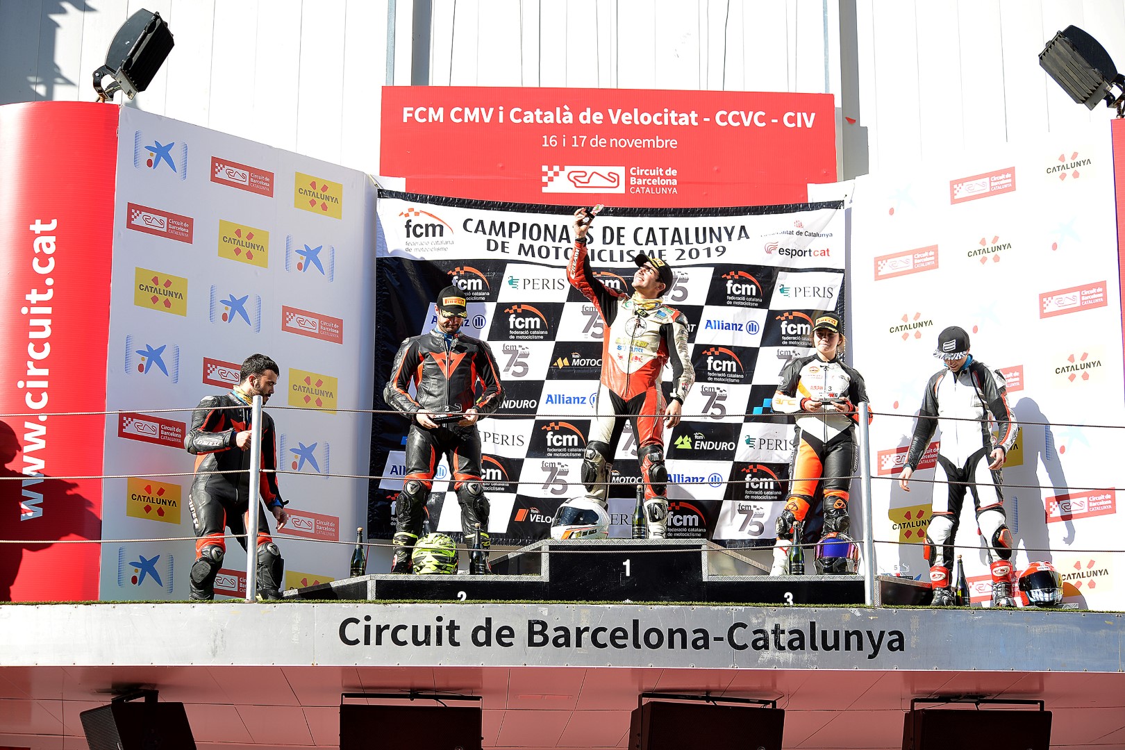 La Copa Benelli-Cetelem cerró su temporada en el Circuit de Montmeló