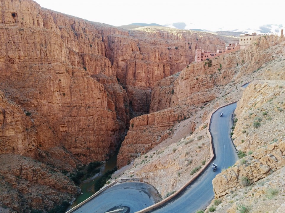 PuntApunta espíritu BMW GS Marruecos 2019