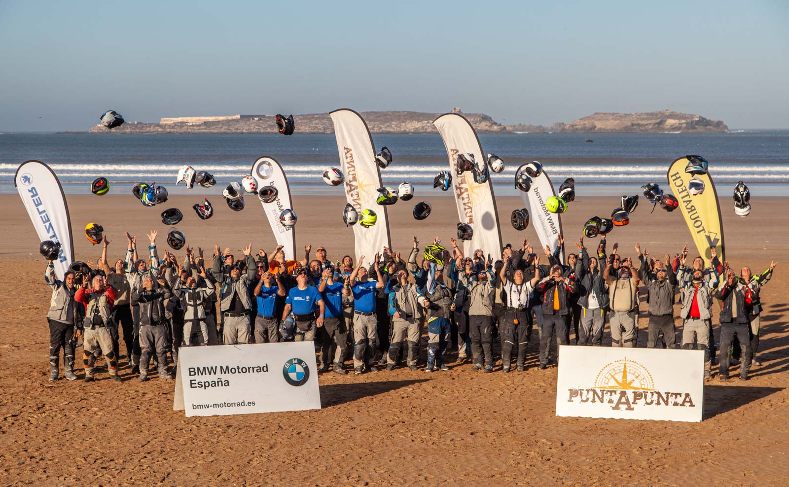PuntApunta espíritu BMW GS Marruecos 2019