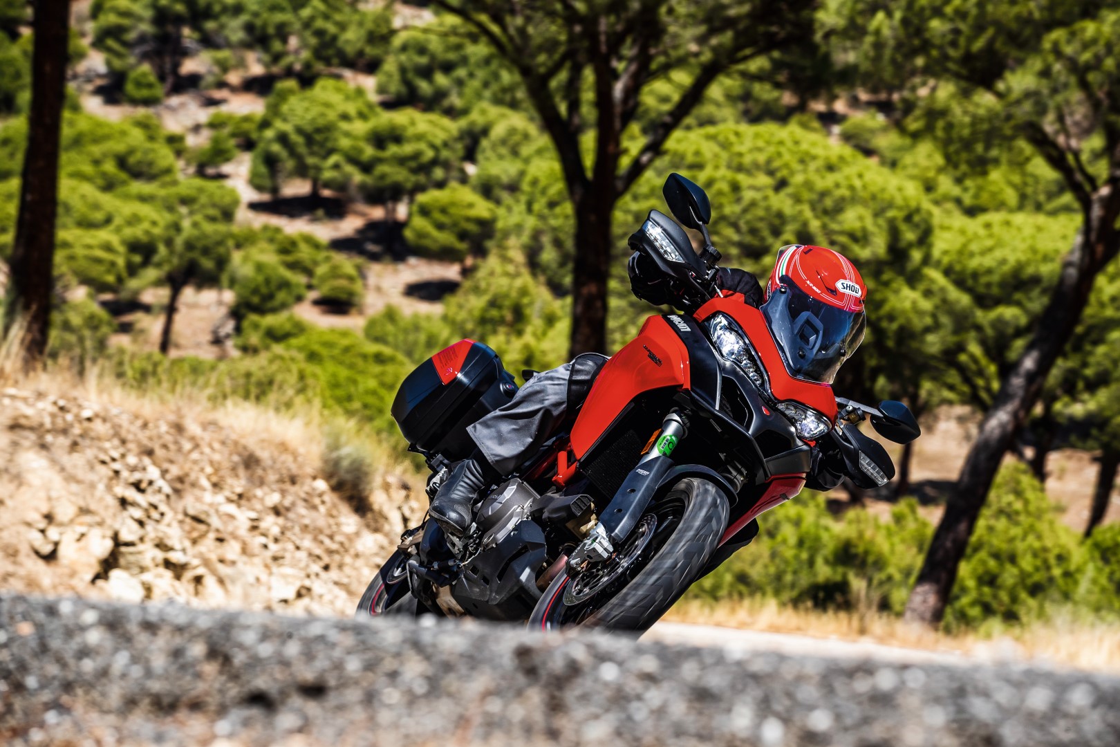 Comparativa sport turismo: Ducati Multistrada 950 S, Kawasaki Versys 1000, Suzuki DL1000 V-STROM y Yamaha Tracer 900 GT