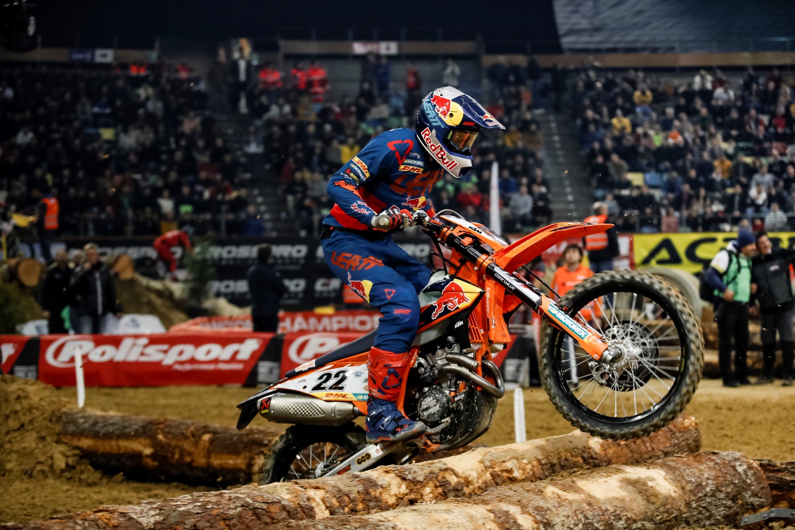 Billy Bolt, imbatible en el SuperEnduro de Coruña