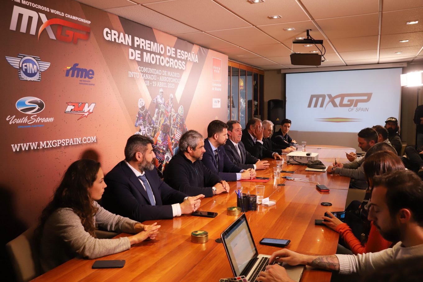 Presentación del MXGP de España 2020