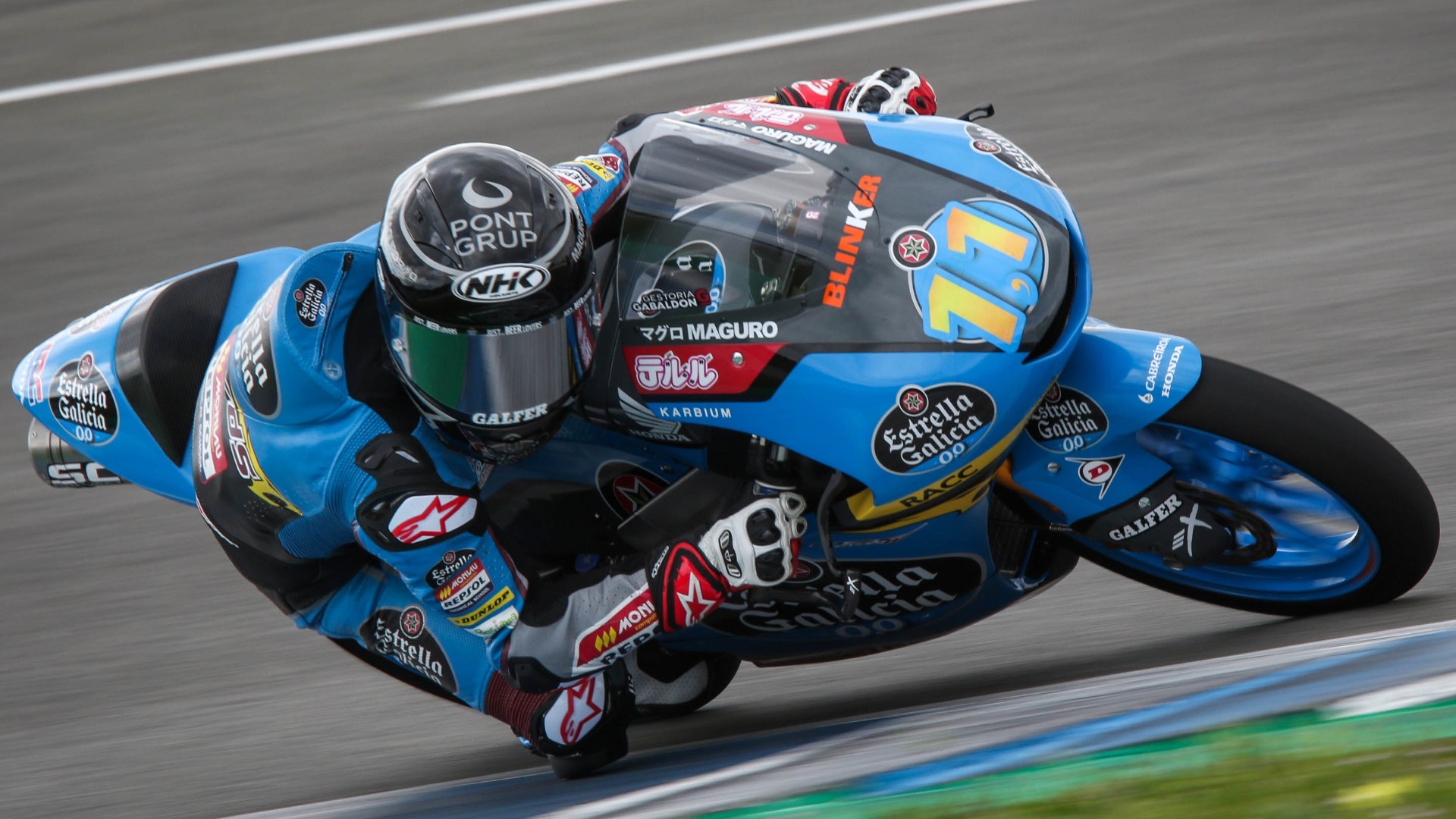 Remy Gardner lidera Moto2 y Sergio García Moto3 el primer día del test oficial en Jerez