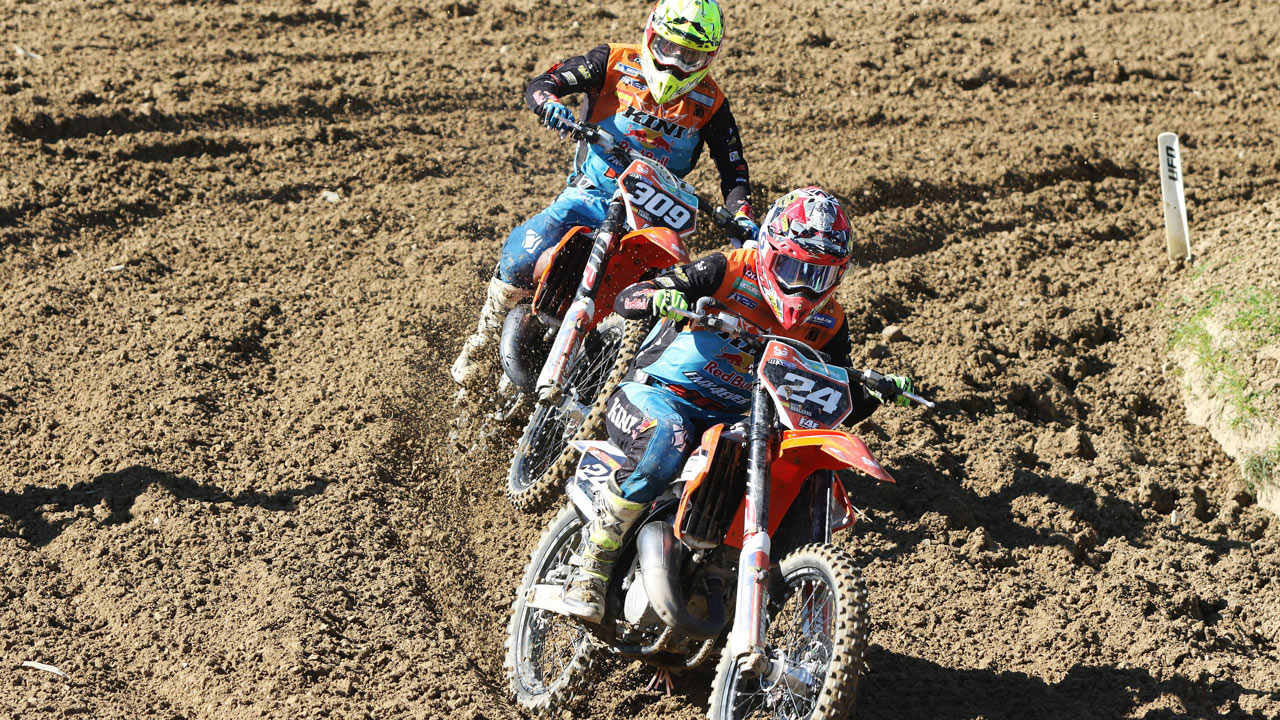 Brian Bogers y Rubén Fernández se imponen en el Nacional de Motocross en Talavera de la Reina