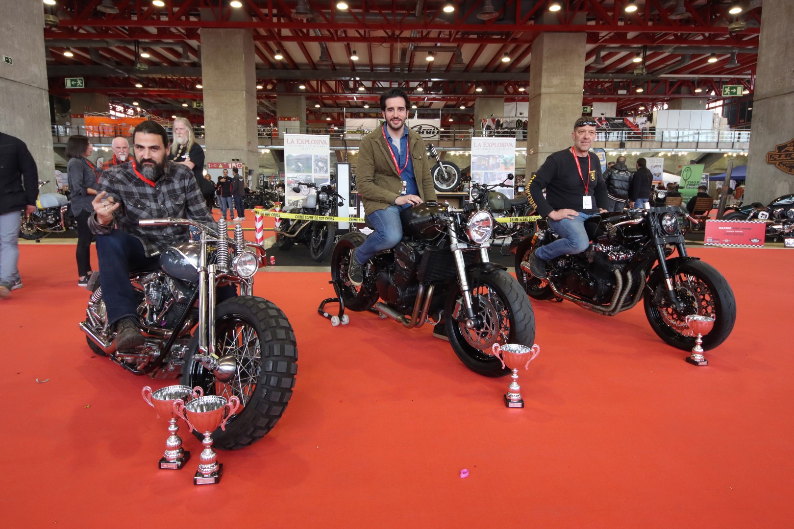 Old Custom Flames gana el Madrid Bike Show de Motorama 2020 