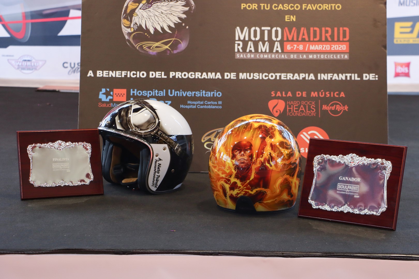 Old Custom Flames gana el Madrid Bike Show de Motorama 2020 