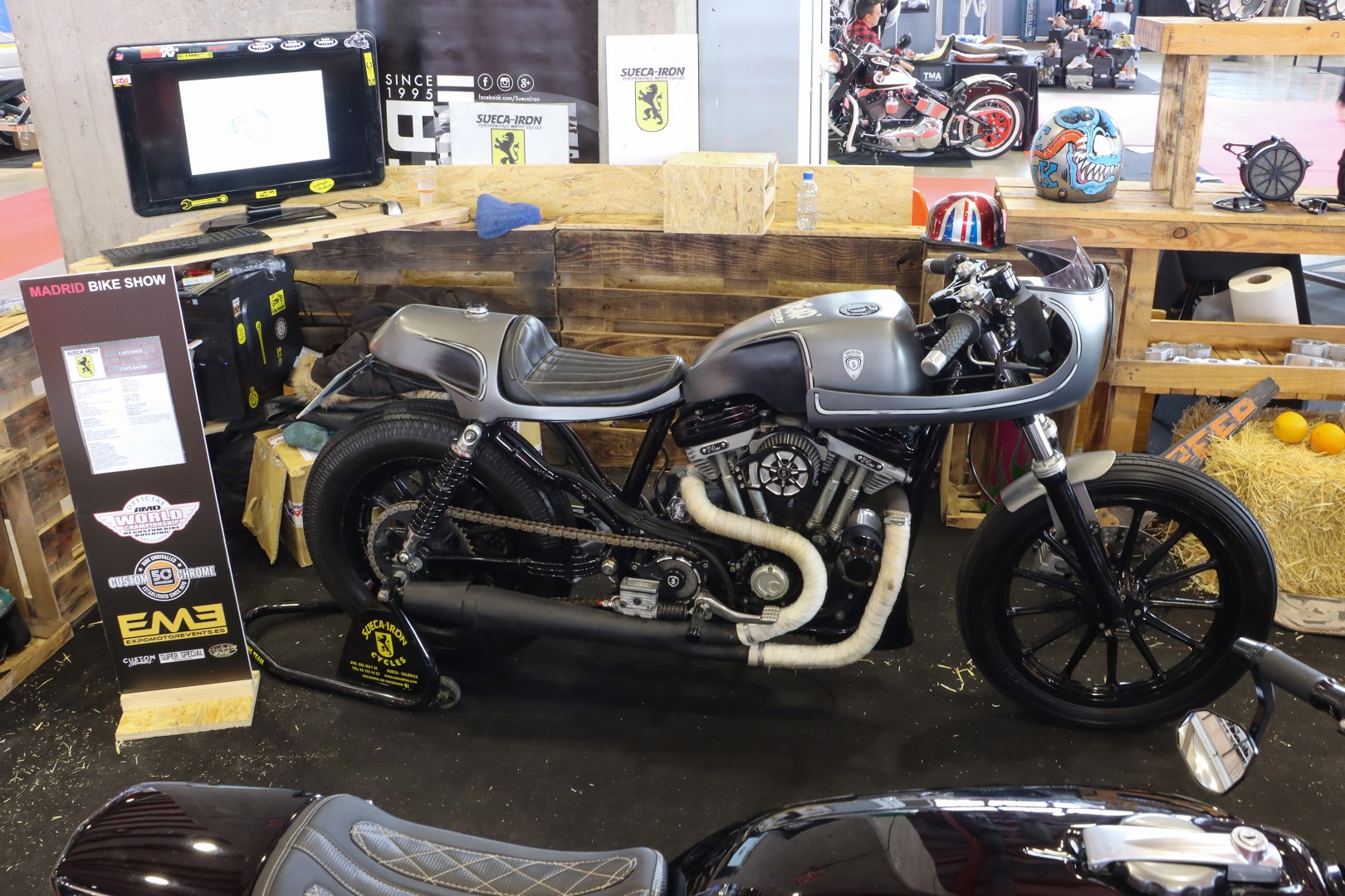 Old Custom Flames gana el Madrid Bike Show de Motorama 2020 