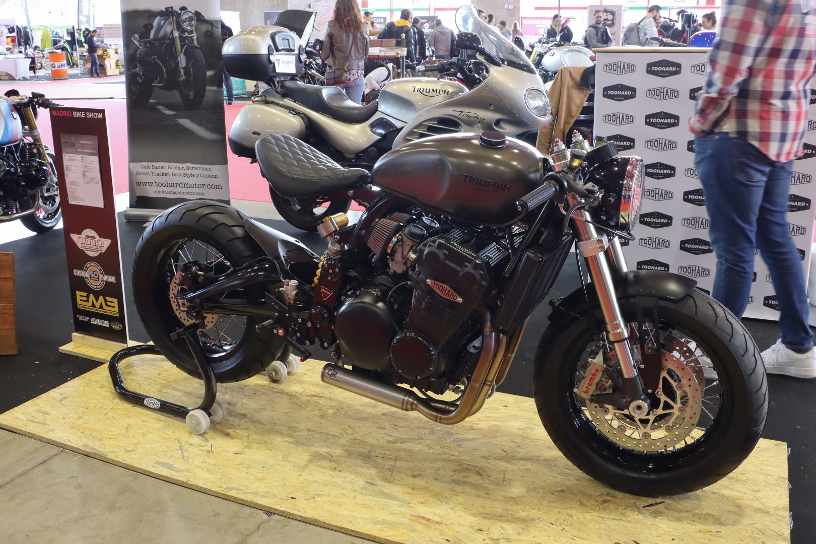 Old Custom Flames gana el Madrid Bike Show de Motorama 2020 