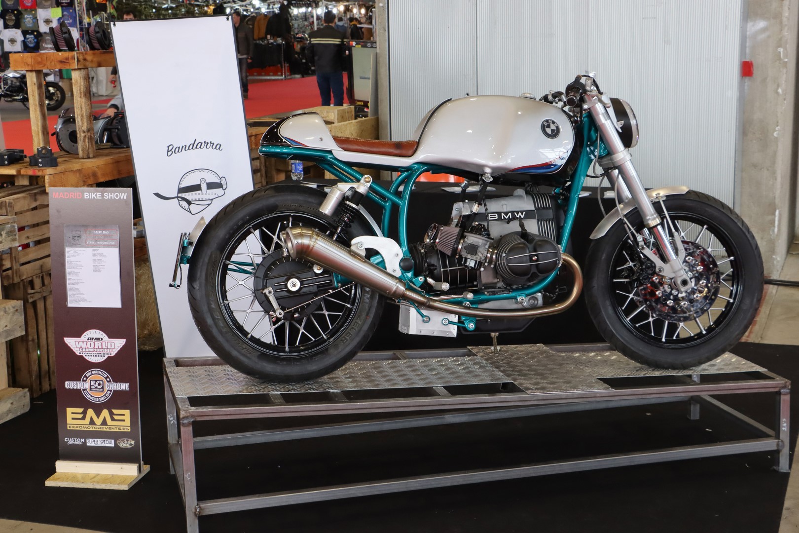 Old Custom Flames gana el Madrid Bike Show de Motorama 2020 
