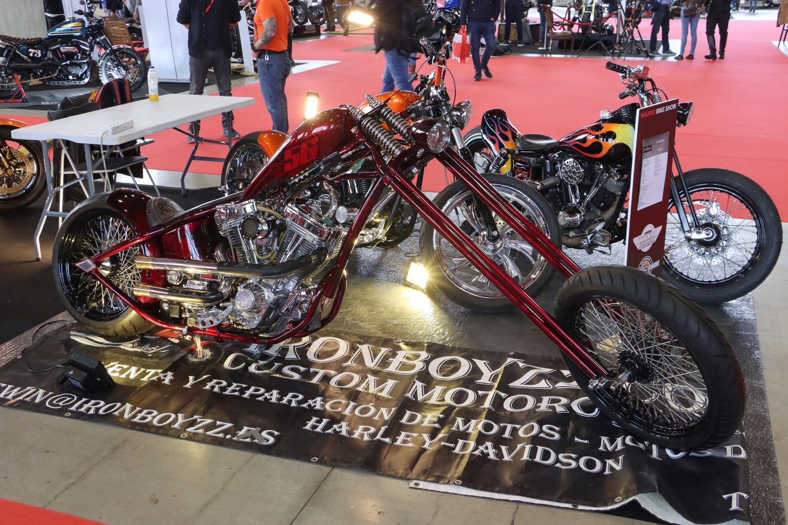 Old Custom Flames gana el Madrid Bike Show de Motorama 2020 