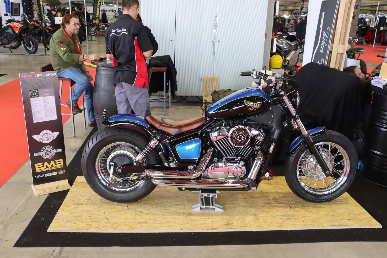 Old Custom Flames gana el Madrid Bike Show de Motorama 2020 