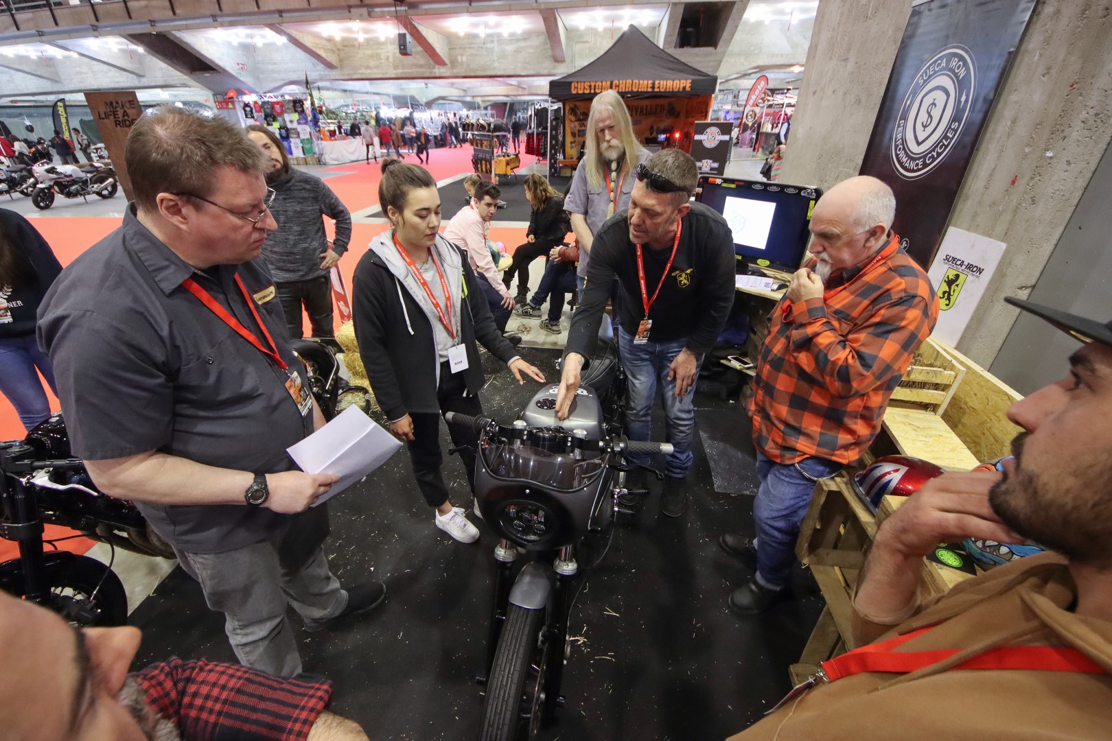 Old Custom Flames gana el Madrid Bike Show de Motorama 2020 
