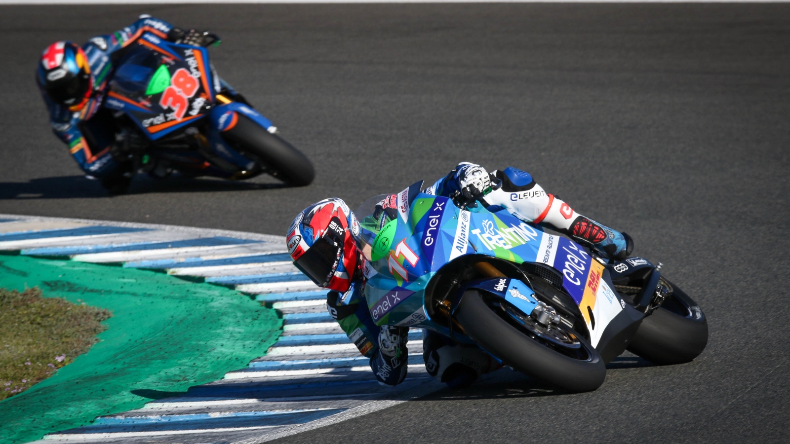 Eric Granado y Matteo Ferrari comandan el primer día del test de MotoE 2020 en Jerez
