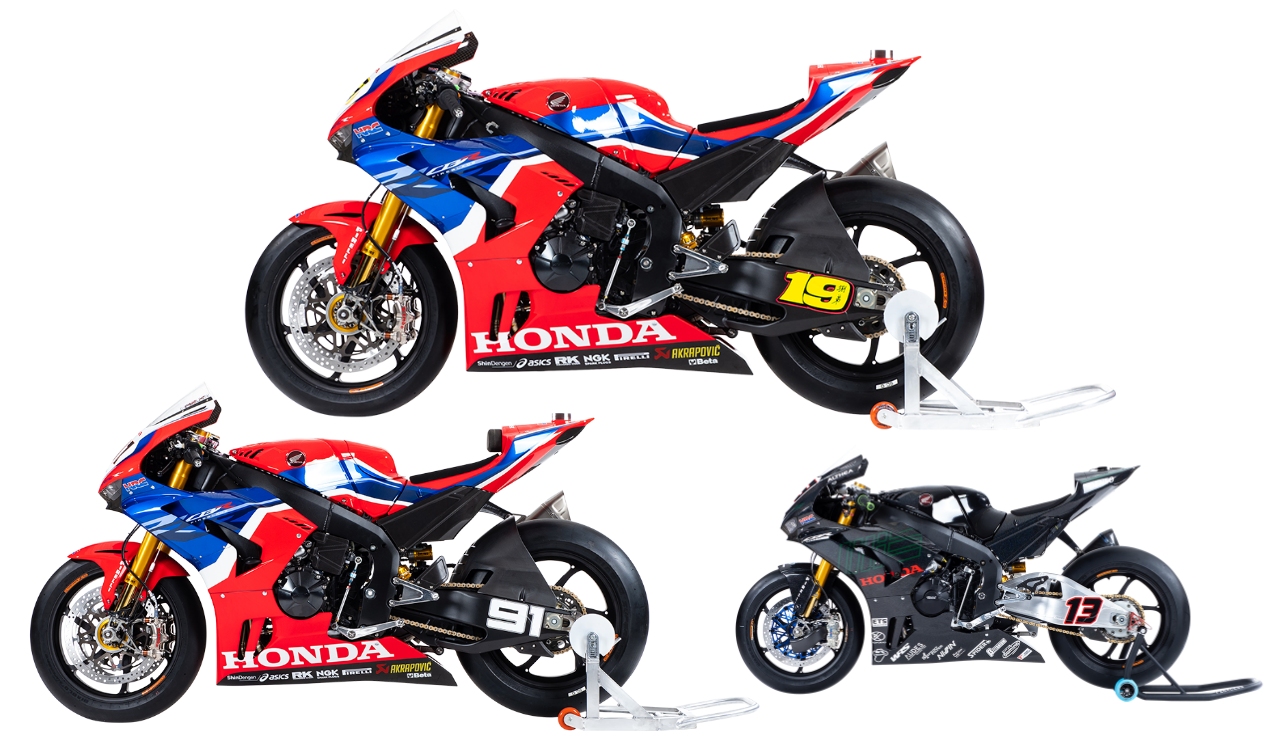 Las motos del Mundial de Superbike 2020