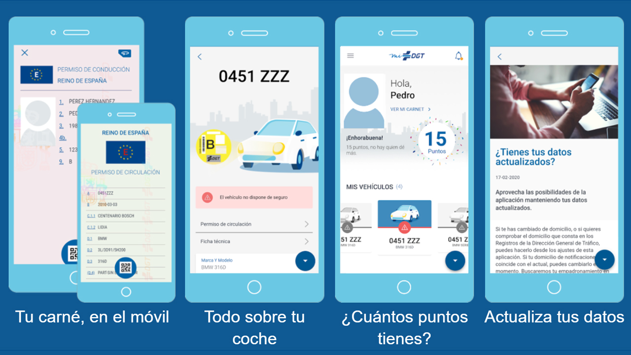 ¡Por fin! El carnet de conducir en tu teléfono móvil