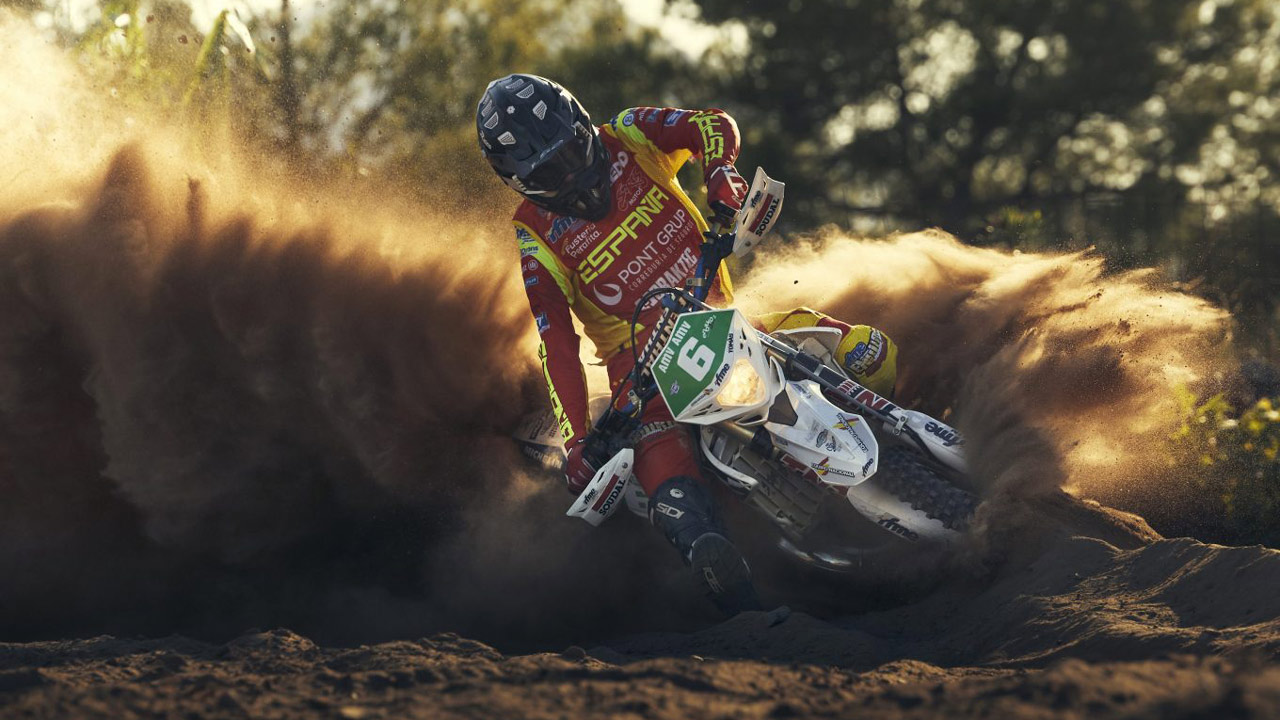 El equipo Nacional de Enduro Junior prosigue su entrenamiento en casa