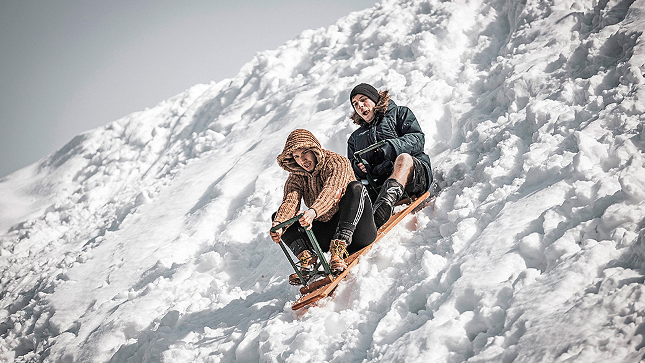 Espectáculo en la nieve