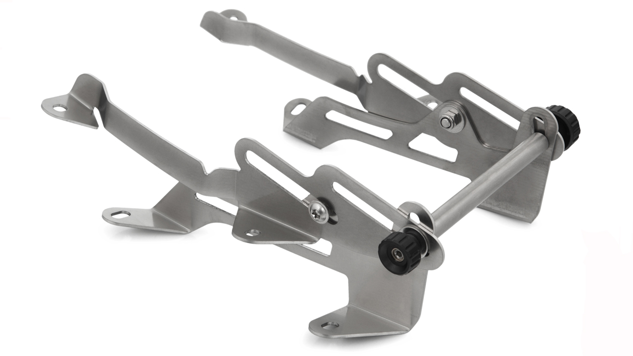 Wunderlich Vario para BMW F 750/850 GS, mecanismo de ajuste para de la pantalla