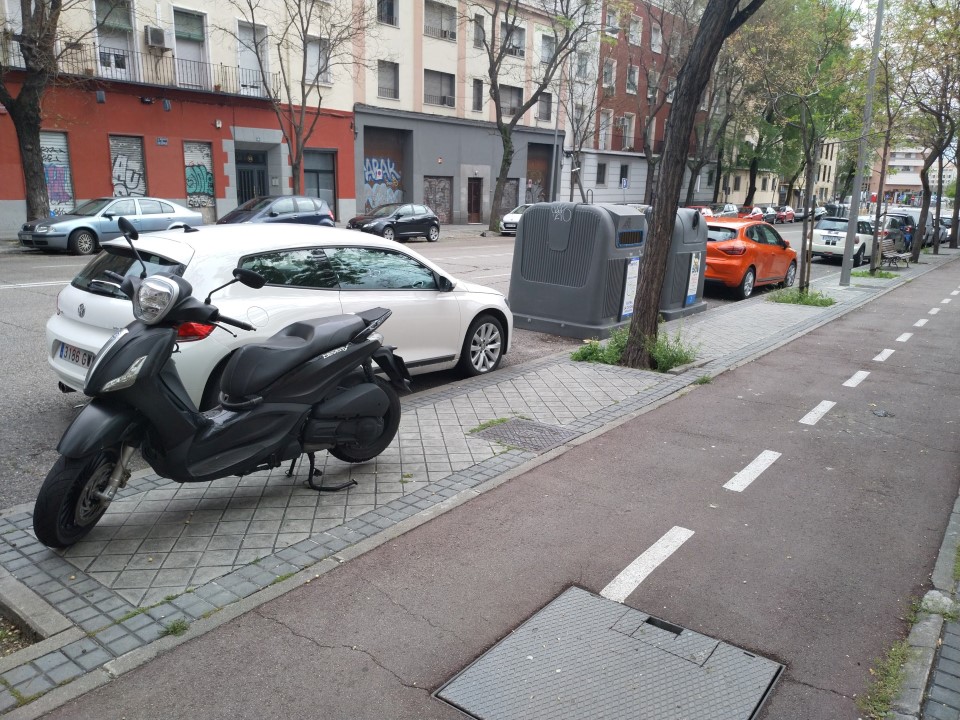Cómo tener la moto aparcada en la calle en tiempos de coronavirus