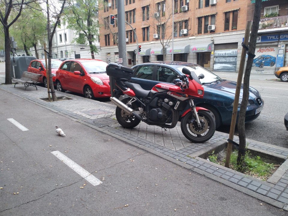 Cómo tener la moto aparcada en la calle en tiempos de coronavirus