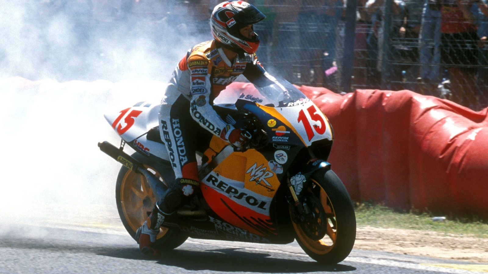 Los 15 pilotos españoles que han subido al podio en la historia de 500cc y MotoGP