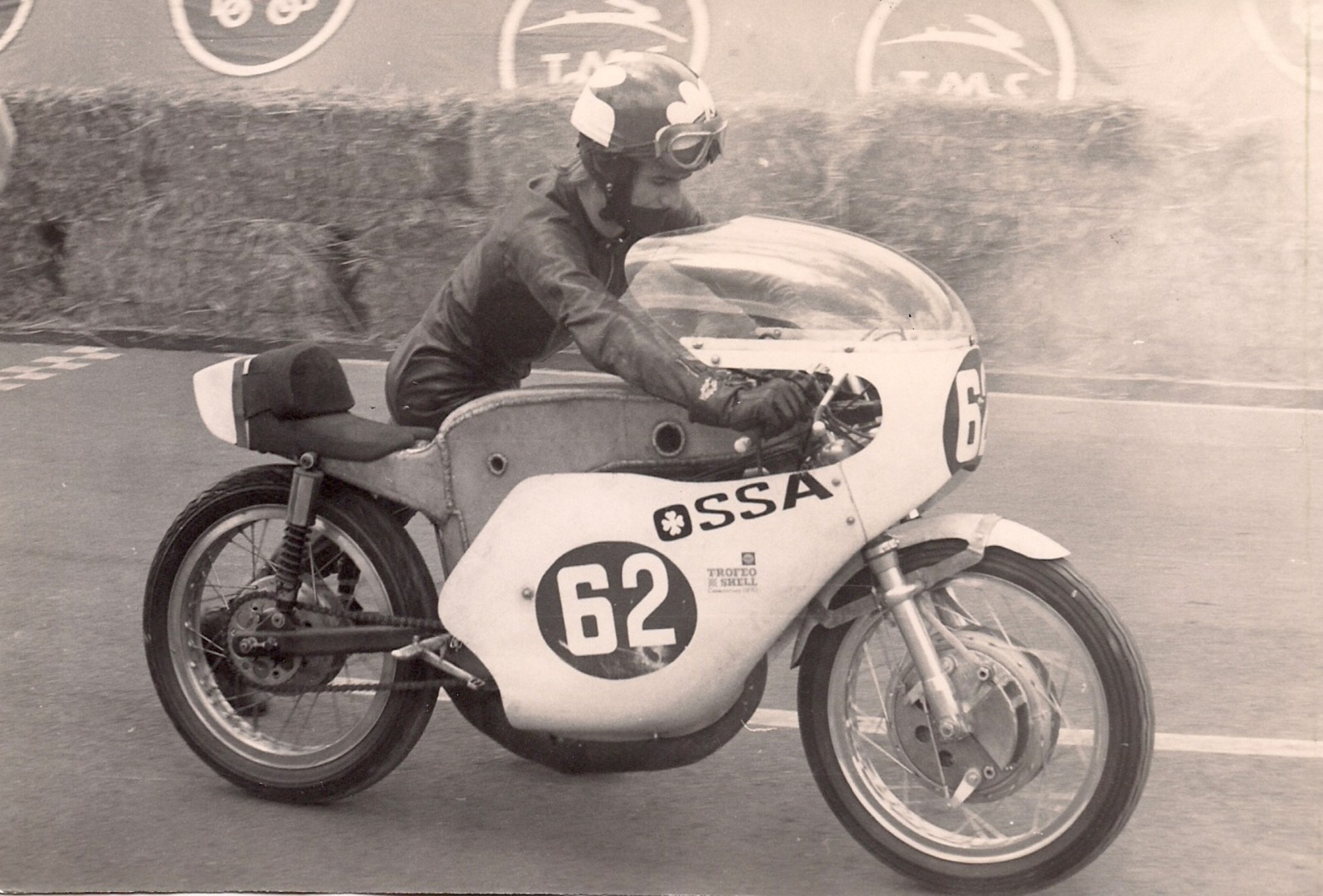La proeza de Santiago Herrero y la OSSA 250