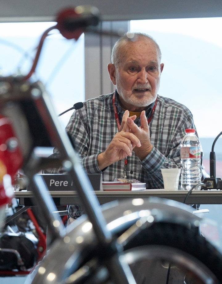 Pere Pi y Toni Bou. Encuentro de dos pilotos leyenda de Montesa