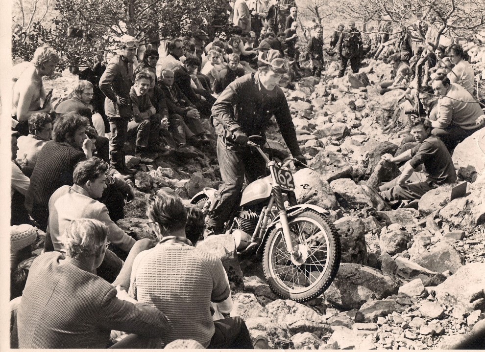 Pere Pi y Toni Bou. Encuentro de dos pilotos leyenda de Montesa