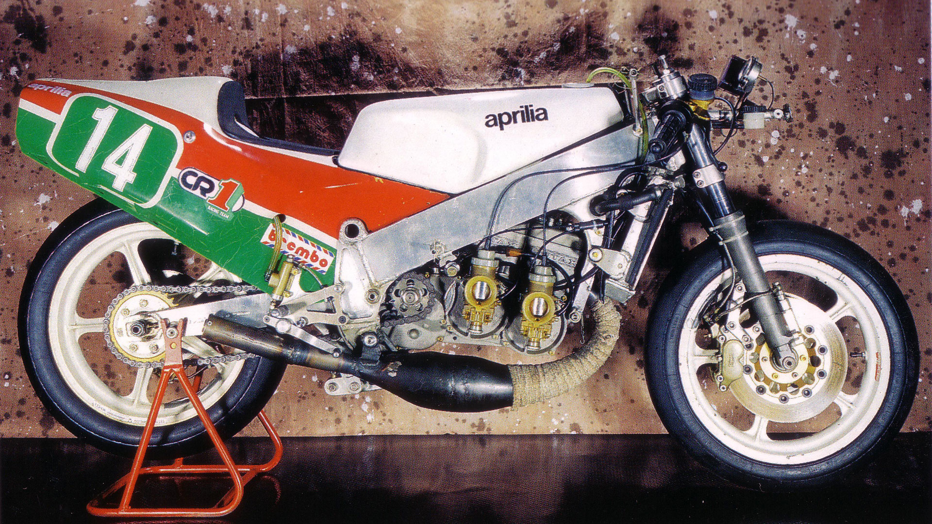 Aprilia en los GG.PP 1 parte (En los 250 cc)
