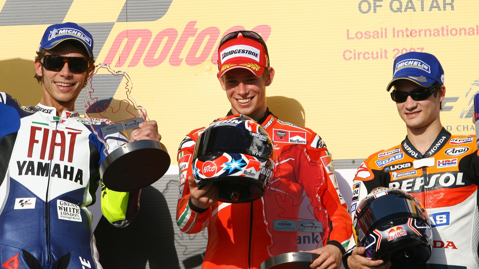 Los 12 podios más repetidos en la era MotoGP