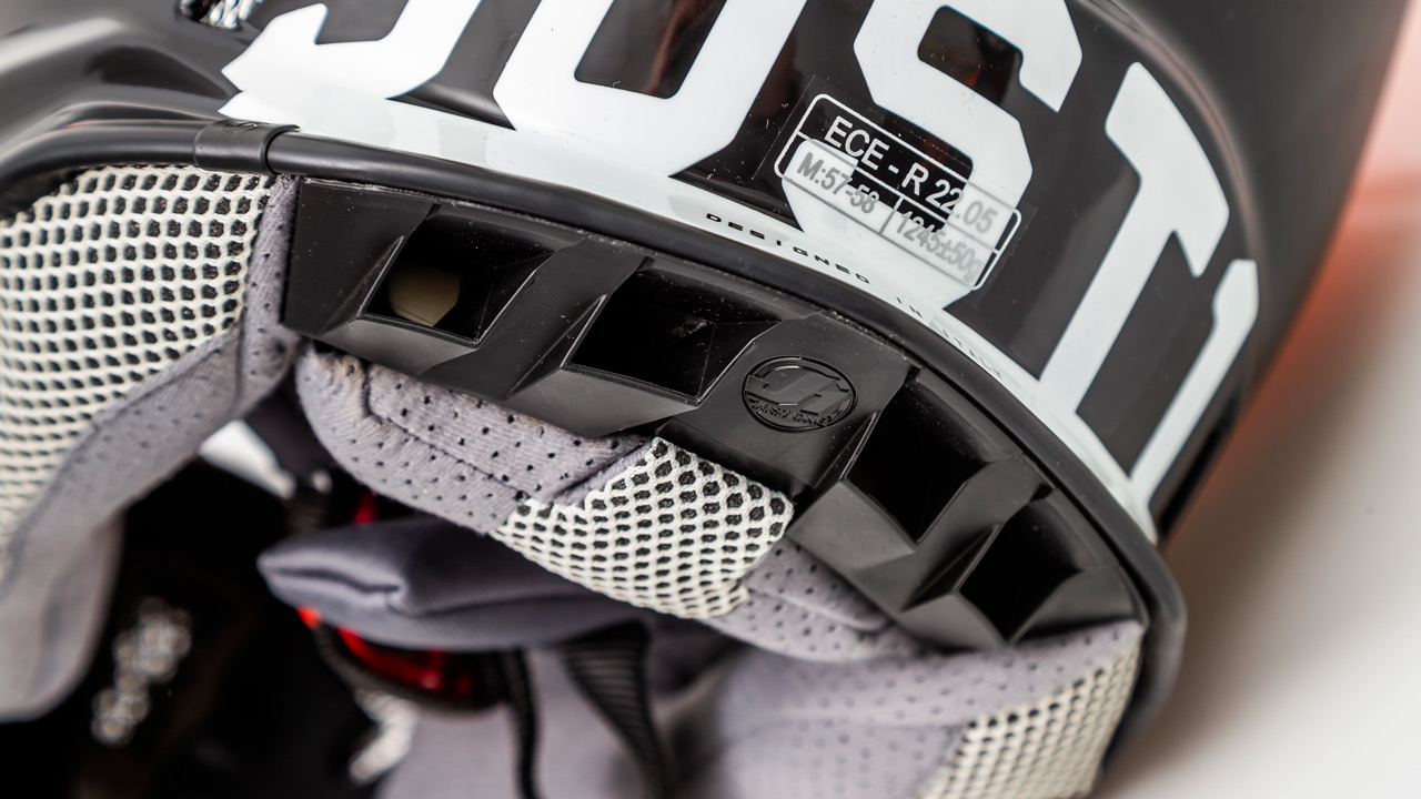 Casco Just1 Racing J18, prueba de equipamiento