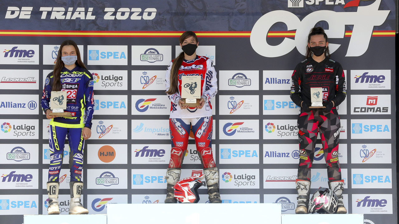 Victoria de Adam Raga en el Nacional de Trial