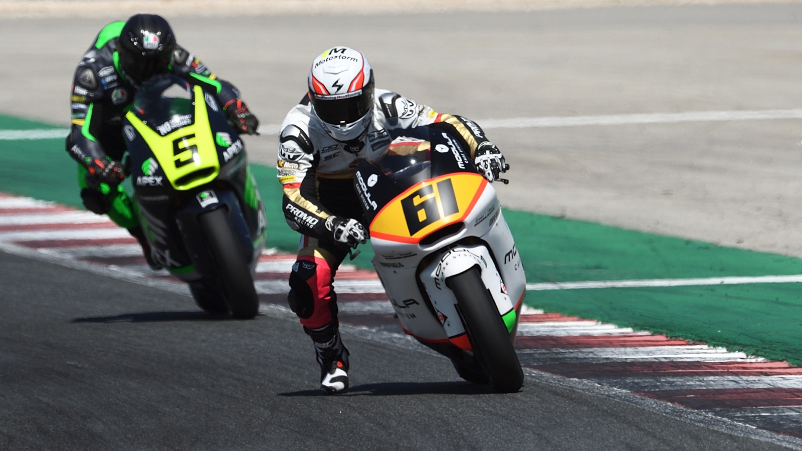 Yari Montella sigue dominando el Europeo de Moto2 con un nuevo doblete en Portimao