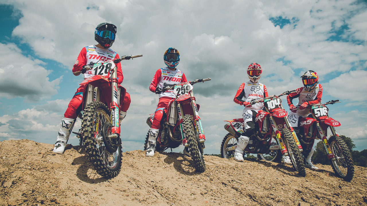 GASGAS muestra sus nuevas motos de cross oficiales