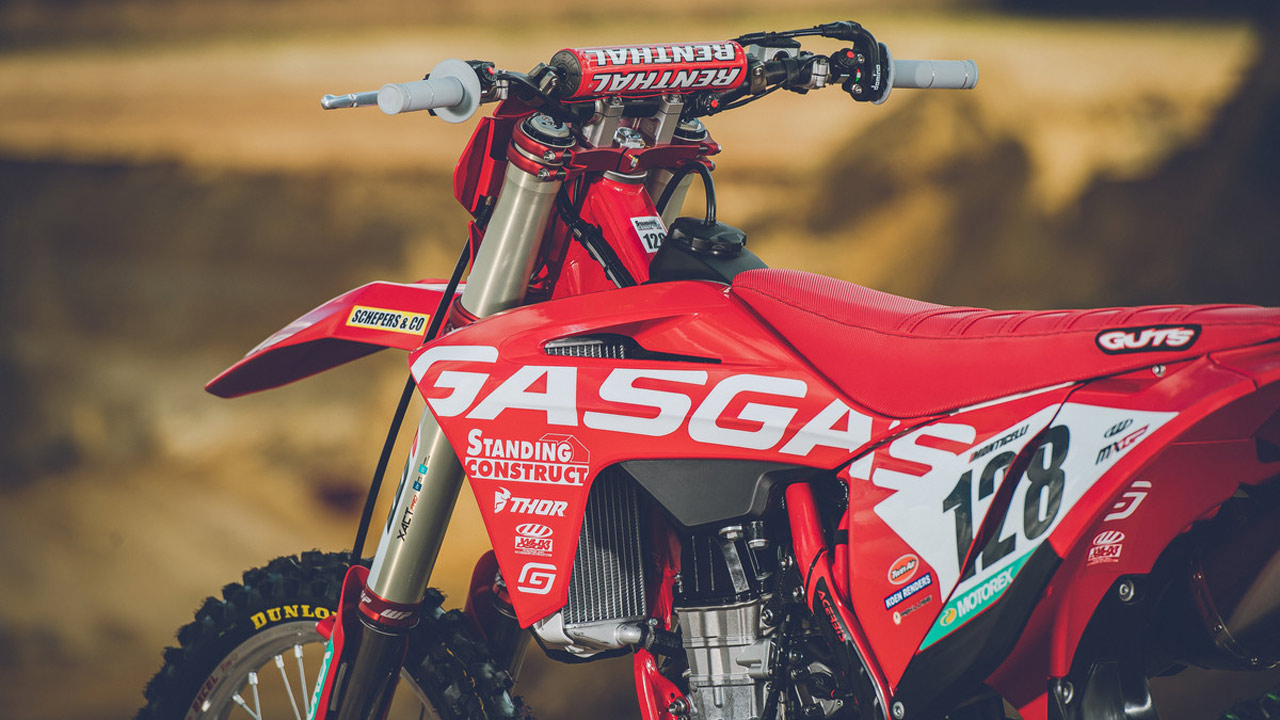 GASGAS muestra sus nuevas motos de cross oficiales