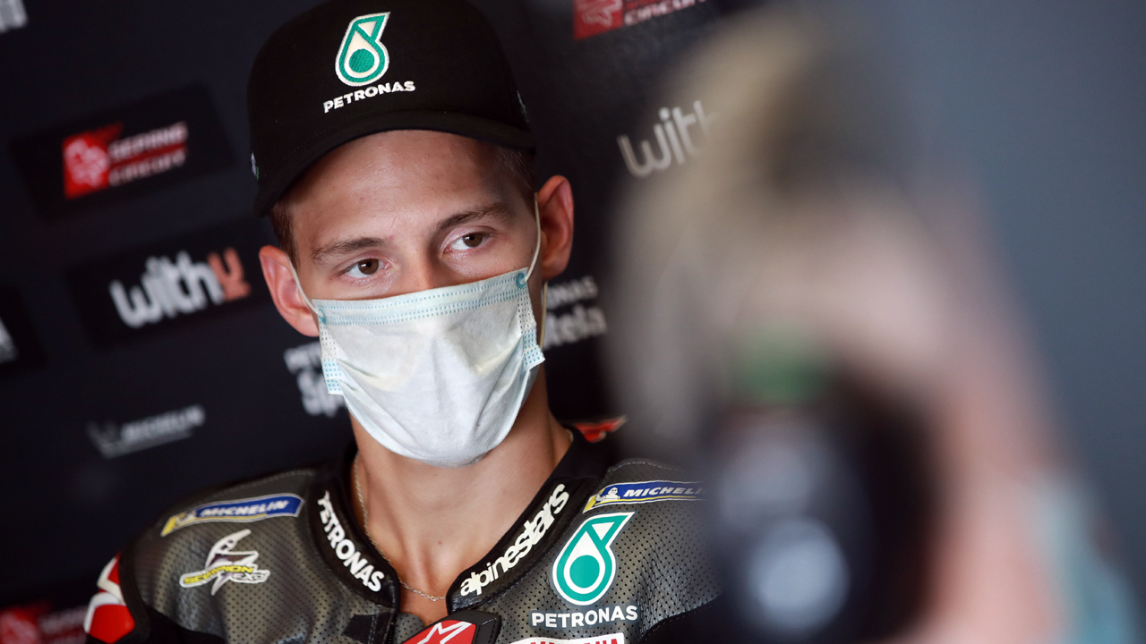 Viñales y Quartararo baten a Márquez en Jerez