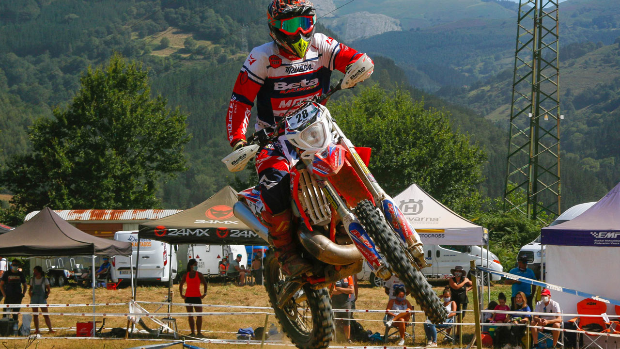 Victoria de Julio Pando en el Cross Country de Güeñes