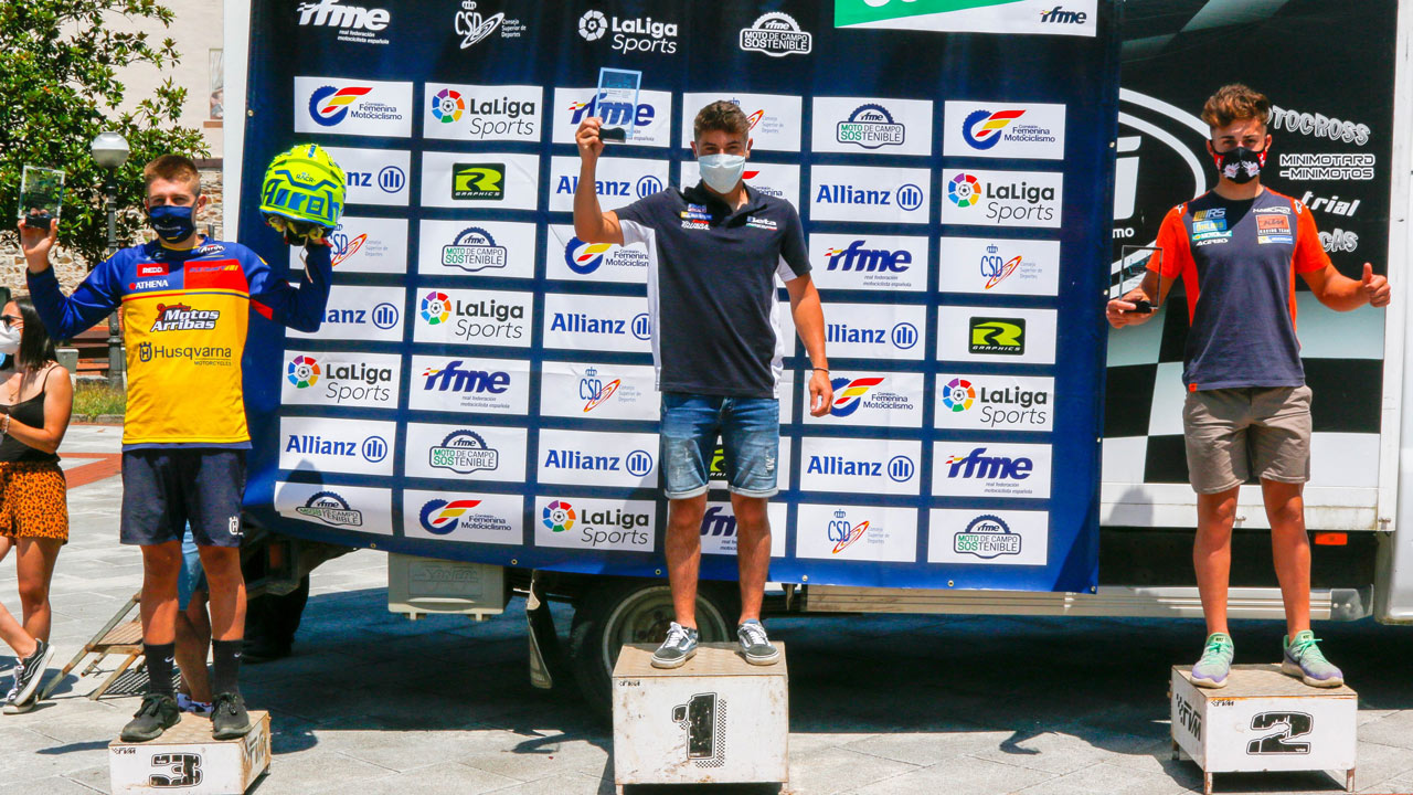 Victoria de Julio Pando en el Cross Country de Güeñes