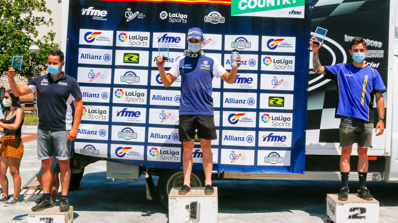 Victoria de Julio Pando en el Cross Country de Güeñes