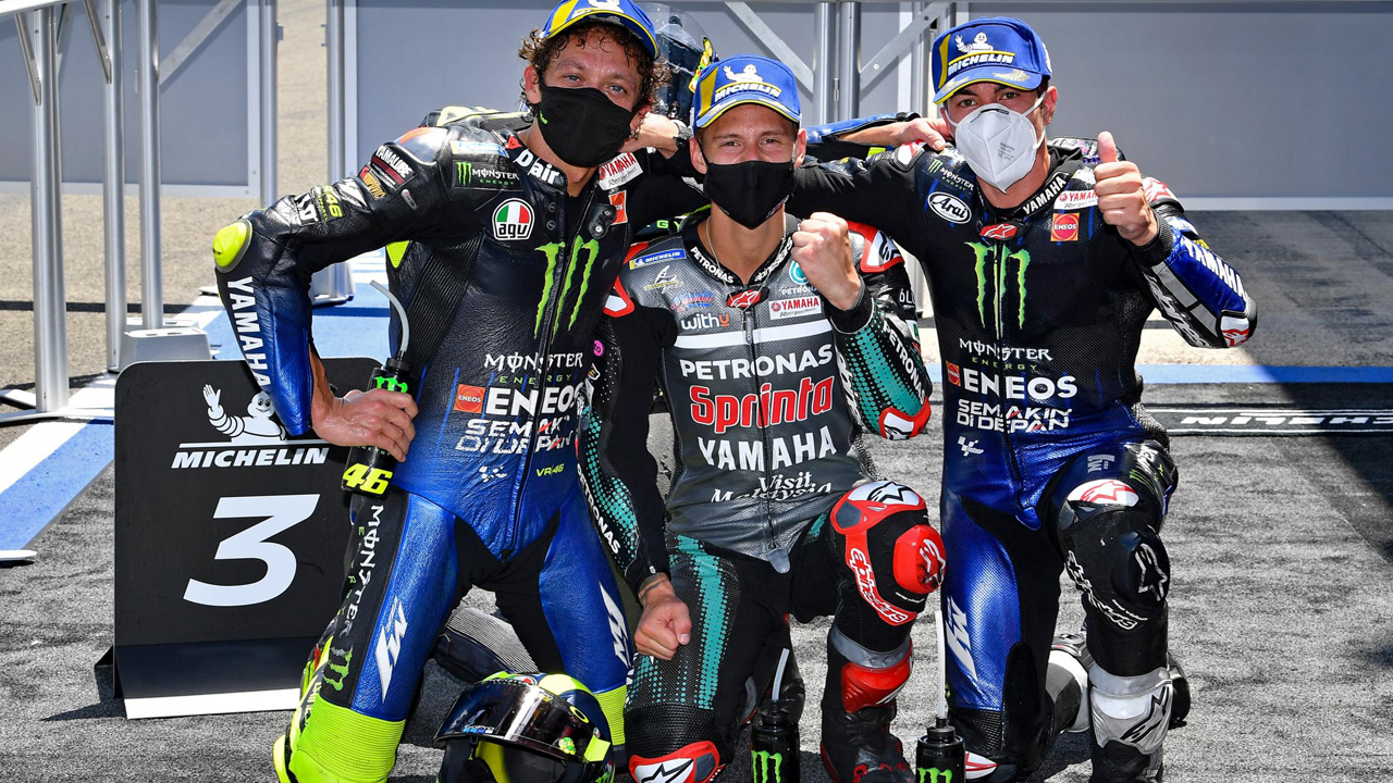 Valentino Rossi. “A lo mejor ya no soy el más rápido, pero Yamaha tiene que confiar en mí