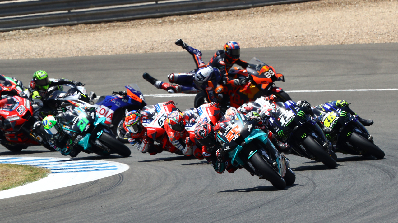 ¿Por qué hay tantas lesiones en MotoGP 2020?
